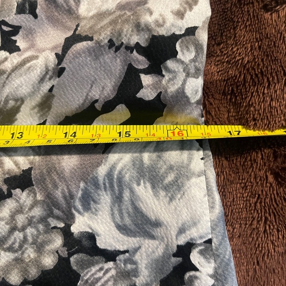 After Party By Nasty Gal Womens Dress Size Large Black Floral Print Sexy Mini - Picture 12 of 13